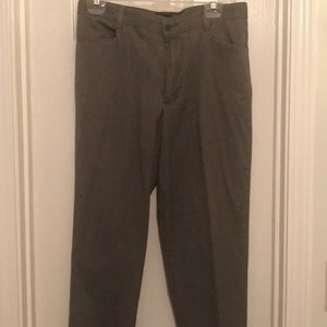 Gray stretch jeanswear pants